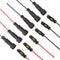 TOMALL 1 Pin Way 18 AWG Waterproof Connector for Electrical Quick Plug socket 1 Wire Pigtail 1.5mm Series (Pack of 6)...