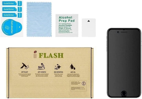 IFLASH iPhone 6/6S Plus Matte Screen Protector, Anti-Glare & Anti-Fingerprint Tempered Glass Matted Finishing Shield for Apple iPhone 6/6S Plus 5....