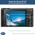 Pocoukate Case for Sony ZV-1F, ZV-1 II/ZV-1M2 Vlog Camera, ZV1F Camera Silicone Cover Skin, Anti-Scratch Slim Fit Soft Sleeve with ZV1 F Screen Pr...