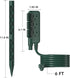 HBN Outdoor Power Stake Waterproof with 6FT Long Extension Cord, 3 Grounded Outlets Yard Power Strip with Protective Covers, Electrical Power Stak...
