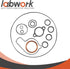 labwork Gasket Kit Top and Bottom End Engine Set Replacement for Honda CRF450R 2002-2008...