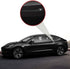 IPG for Tesla Model 3 / Model Y Door Handle Decal Sticker Wrap Kit (Set of 4) with Tesla Logo (Black Carbon Fiber)...