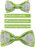 PET SHOW 10pcs Easter Day Small Dog Bow Ties for Medium Dogs Puppies Rabbit Cat Detachable Bowties with Elastic Bands Attach to Collar Pet Groomin...