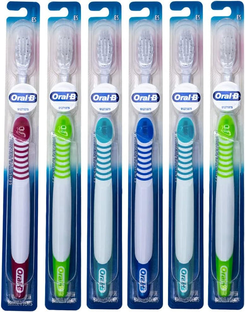 Oral-B Complete Sensitive Toothbrush, 35 Extra Soft - Pack of 6...