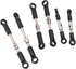Pssopp RC Tie Rods Set RC Tie Link Servo Link Rod RC Tie Rod Bar RC Tie Link Rods Set for WLtoys 144001 144002 124018 124019 124017 124016 Remote ...