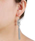 Double Crystal Long Tassels Sweater Chain Pendant Necklace Mother Gift Jewelry 32"...