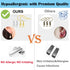 2 Colors Earring Hooks,300 PCS Earring Making Kit, Hypoallergenic Earring Hooks for Jewelry Making?White+Gold?...