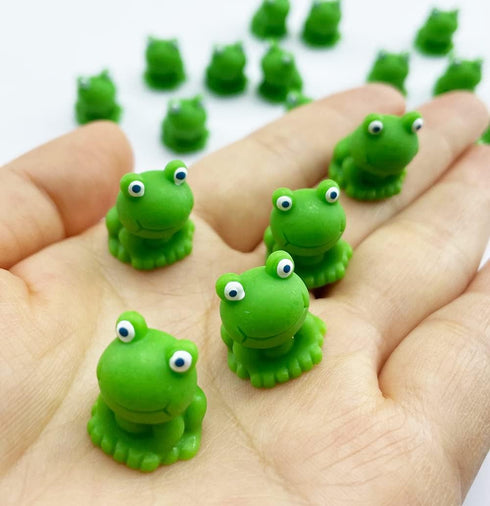 40 Pcs Mini Animals Miniature Resin Frogs,Cute Frogs Fairy Garden Moss Landscape Ornaments for Outdoor Decoration,Home Décor …...