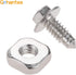 gohantee 279393 Dryer Cord Screw Kits 9 PCS Replacement for Whirlpool and Kenmore Terminal Block Replaces WP279393 AP3020386 279393D 279393VP 3184 AH334188 EA334188 PS334188