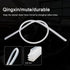 4 Pieces Car Windshield Bracketless Wiper Rubber Filler Strip, 28 Inches Car Size Adjustable Wiper Substitution Rubber Strip, Suitable for Car Fro...