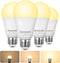 DEWENWILS LED 3 Way Light Bulbs, 40/60/100W Equivalent Three Way A19 LED Light Bulbs, E26 Medium Base 2700K Warm White Glow, 500/1000/1600LM Brigh...