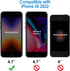 JETech Screen Protector for iPhone SE 3 (2022 3rd Edition) 4.7-Inch, Tempered Glass Film, 3-Pack...