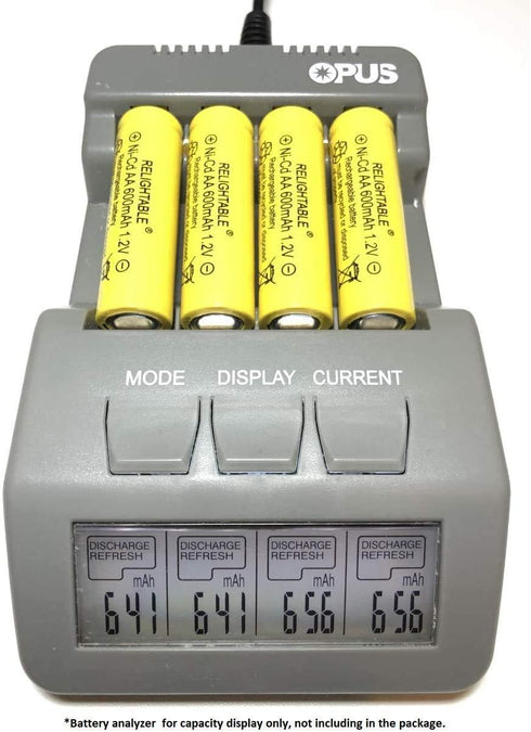 NiCd AA/AAA 600mAh 1.2V Rechargeable Batteries for Solar Lights, Garden Lights and Remotes (20PCS AA 600mAh Batteries)...
