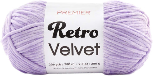 Premier Yarns Lavender Yarn Retro Velvet......