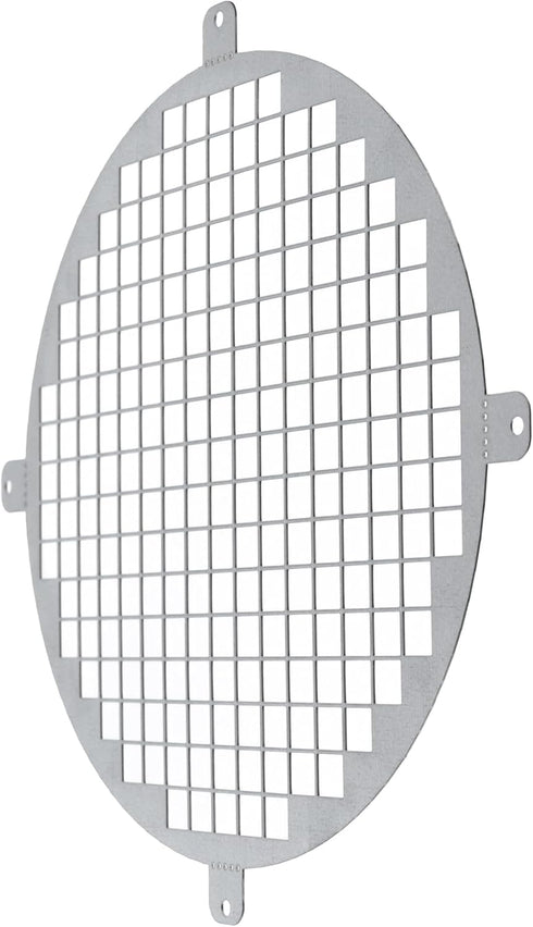 Repa Market 8" Inch Galvanized Steel Round Crawl Space Vent Grid - Inlet Outlet Ventilation Guard - Universal Metal Air Supply Exhaust Protection ...