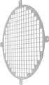 Repa Market 8" Inch Galvanized Steel Round Crawl Space Vent Grid - Inlet Outlet Ventilation Guard - Universal Metal Air Supply Exhaust Protection ...