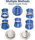 Magnetic Curtain Tiebacks with Upgrade Larger Magnet, 2 Pack 18in European Style Convenient Curtain Holdbacks Decorative Tie Backs for Drapery Hol...