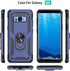 Samsung Galaxy S8 Case, Samsung S8 Phone Case, Military Grade Protective Cases with Ring for Samsung Galaxy S8 (Blue)...