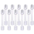 Goodv Child Safety Cabinet Locks - (10 Pack) Baby Proofing Latches to Drawer Door Fridge Oven Toilet Seat Kitchen Cupboard Appliance Trash Can wit...