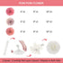 Rose Gold Birthday Decorations Kit - 20-Pc Set with Pre-Strung Happy Birthday Banner, Tissue Paper, Garland & Swirls | Rose Gold Party Supplies fo...