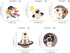 Enamel Lapel Pins Set Brooches Pin Badges Astronaut Brooch Pins for Backpacks Clothes Bags...