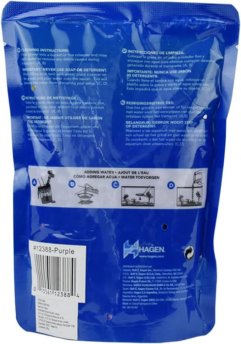 Marina Decorative Gravel, 1-Pound, Purple...