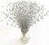 100PCS 4MM Bridal Wedding Pearl Bouquet Party ABS Pearls String Pearls Sticks Decor Christmas Party DIY Home Party Wedding Table Centerpiece (Silv...