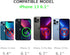 Blue Melting Smile Face Case Compatible with iPhone 13, Hippie Drippy Smiling Face Case for iPhone 13 for Teens Men and Women, Cool Trendy TPU Bum...
