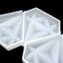 Cake Silicone Lollipop Molds Jelly and Candy Molds Cake Mold Variety Shapes Cake Decorating Form Silicone Bakeware 2PCS (H_Diamond)...