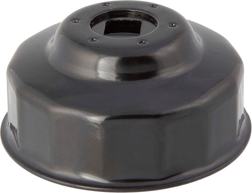 Steelman 64mm x 14 Flute Oil Filter Cap Wrench, 3/8-inch Drive, Low-Profile Design for Confined Space...