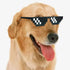 Lorigun Thug Life Glasses Pixel Sunglasses for Party, Deal with it Glasses Bachelor Party Decor...