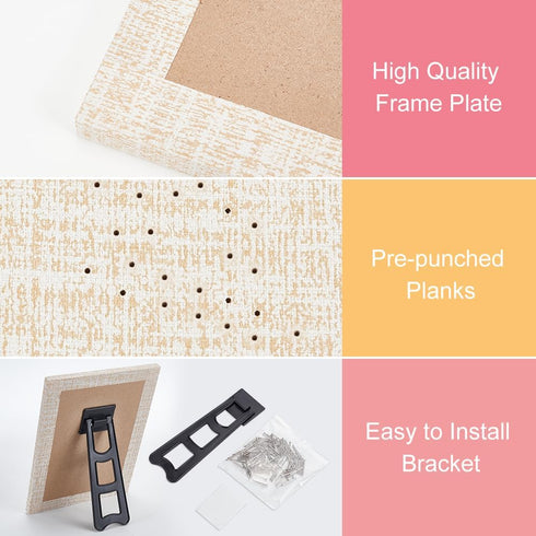 WEBEEDY DIY String Art Kit Craft for Beginners Flamingo String Art Nail String Art Kit DIY Craft Kit Art Supplies DIY Craft Projects Winding Drawi...