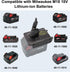 V7 Battery Adapter Replacement for Dyson V7 Battery, Convert to Milwaukee M18 18V Battery to DysonV7 Absolute, Animal, Fluffy, Motorhead, HEPA, Ca...