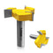 PLATINUMEDGE CNC Spoilboard Surfacing Router Bit, Slab Flattening Route Bit, 1/2 inch Shank 2 inch Cutting Diameter, 3 Carbide Cutting Wings, Rout...