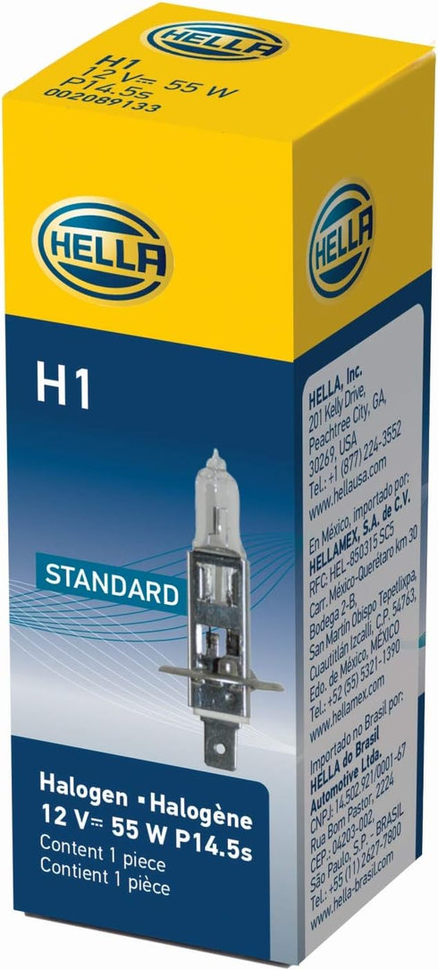 Hella H1 Standard Halogen Bulb, 12 V, 55W...