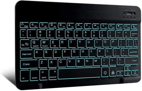 BoxWave Keyboard Compatible with Microsoft Surface 2 - SlimKeys Bluetooth Keyboard - with Backlight, Portable Keyboard w/Convenient Back Light for...