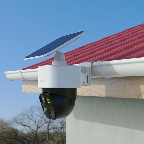 Holicfun Camera Gutter Mount for Eufy Security SoloCam S340 and Eufy 4G LTE Cam S330...