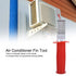 AMONIDA Air Conditioner Fin Comb, Stainless Steel Plastic Handle Threaded Design for Air Conditioner Condenser Repairing and Cleaning...