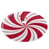 NGFF Mint Sugar Double Swirl Candy Traditional Christmas Tree Skirt Santa & Reindeer Tree Ornaments Tree Skirt for Christmas Decoration...