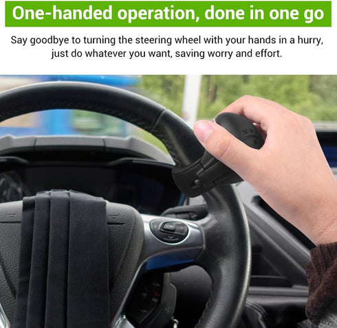 Steering Wheel Spinner Knob, 360 ° Rotation Silicone Steering Wheel Knob Non-Slip Car Power Handle Spinner for Cars Trucks Boats Tractors...