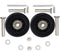 ORO 1 Pair Luggage Wheels Replacement 60mm Case Wheels with 8mm(0.31") Bearings Wheels for Suitcase and Inline Outdoor Skate and Caster Board (60 ...