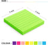 8 Pads Lined Sticky Notes 3x3 Sticky Notes with Lines Self-Stick Note Pads 8 Bright Multi Colors, 85 Sheets/Pad...