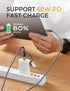 AINOPE USB C to USB C Cable 6FT 3.1A Type C to Type C Cable Sturdy Nylon Braided USB A/C to USB-C Cable Compatible with iPad Pro/Air/Mini 6 MacBoo...