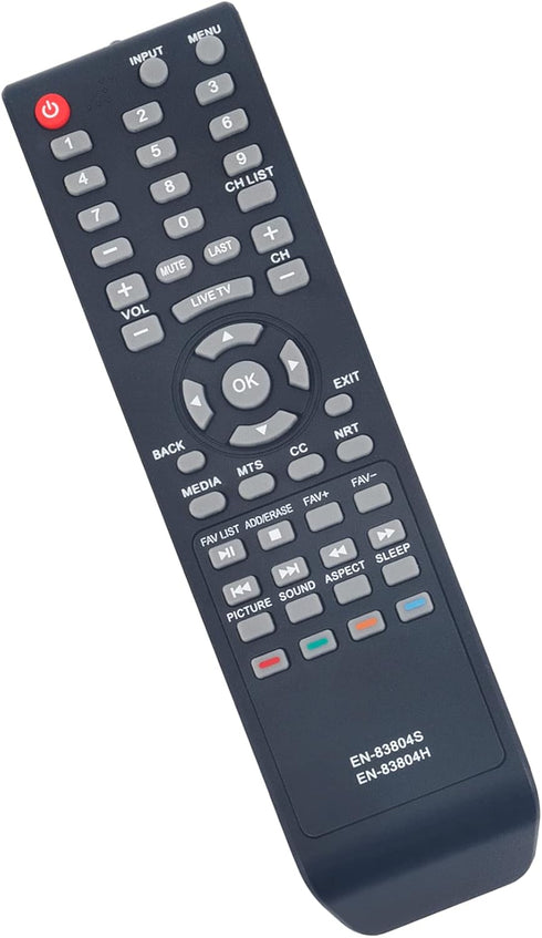 EN-83804S Replace Remote Control for Sharp TV LC-32Q3180U LC-32Q3170U LC-32Q3100U LC-40Q307U LC-40Q3000U LC-40P3000U LC-43Q3000U LC-65Q6020U LC-Q3...