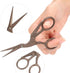 Embroidery Scissors Stork, 2 Pcs Bird Scissors Black Stainless Steel Crane Design Embroidery Scissors, Stork Shears Scissors for DIY Embroidery, C...