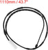 X AUTOHAUX 34356792564 Rear Brake Pad Electronic Wear Sensor Brake Pad Wear Indicators for BMW 323i 328i 335i...