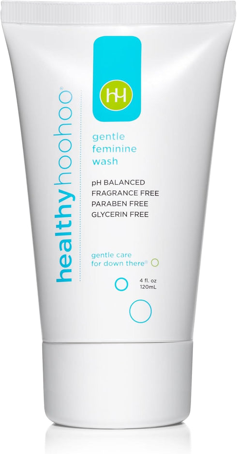 Gentle Feminine Wash for Women, pH Balanced Vulva Cleanser for Sensitive Skin, Plant Based Natural Hygiene, Unscented Vaginal Soap, Paraben and Gl...