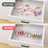 HIIMIEI 3 Section Acrylic Drawer Organizer Tray, Clear Desk Makeup Tray Organizer for Drawer, Office Shallow Drawer Organizer(11.8x4.3 inch)...