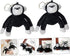 2pcs Orangutan Keychain Stuffed Monkey Plush Monkey Keyrings Gorilla Keychains Plush Animals Keychains for Backpacks Monkey Stuffed Animal Plush G...