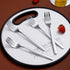 Berglander Dinner Forks of 6, Stainless Steel Modern Fork Set, Forks And Spoons Silverware, Spoons And Forks Set...